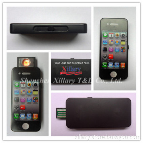 rechargeabe plastic windproof usb lighter